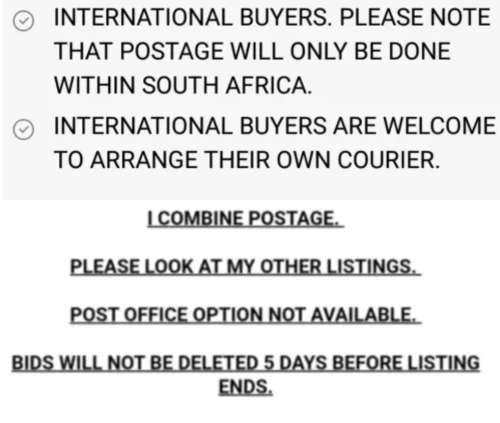 South Africa M.H. de Kock 8 November 1946 Five Pounds. B28 (666) Good Condition