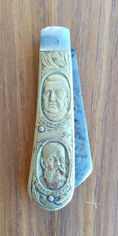 Paul Kruger Joseph Rodgers and Sons Pocket Knife.