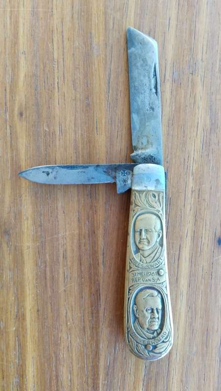 Paul Kruger Joseph Rodgers and Sons Pocket Knife.