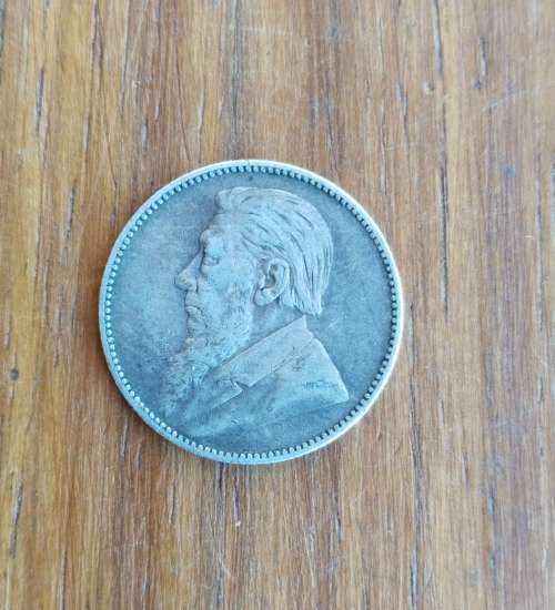 ZAR Paul Kruger 1892 Silver Shilling. Nice coin!!