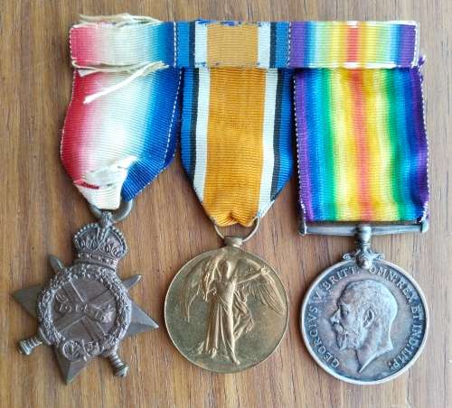 WW1 Group medals awarded to LT. G.C. DENNILL