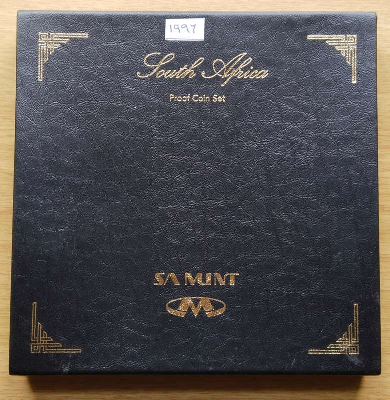 South Africa 1997 Proof Coin Set.