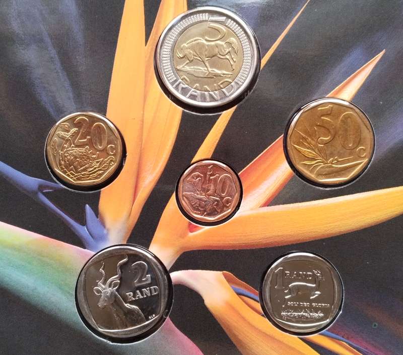 South Africa 2016 UNC Coin Set.