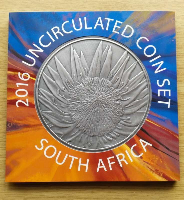 South Africa 2016 UNC Coin Set.