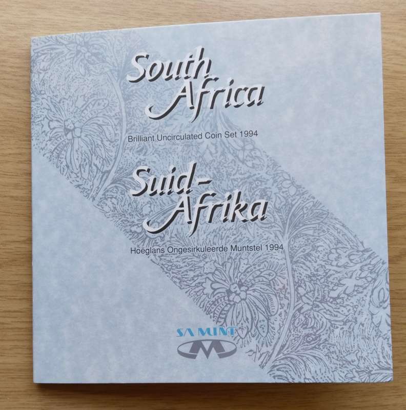 South Africa 1994 UNC Coin Set