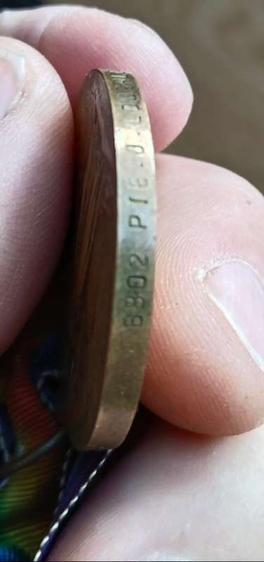 WW1 Medal Awarded to 6802 PTE. J. LOUGHLIN R. IR. RIF.
