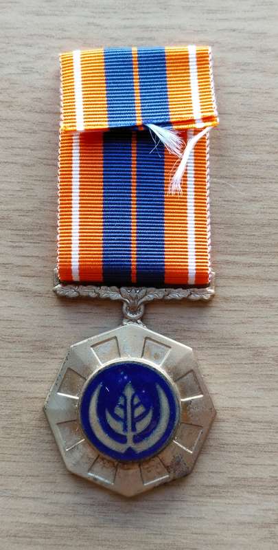 Pro Patria Service Medal Awarded to 127861