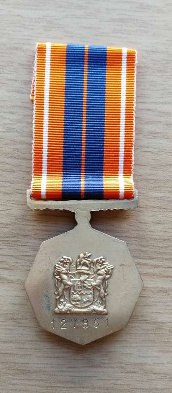 Pro Patria Service Medal Awarded to 127861