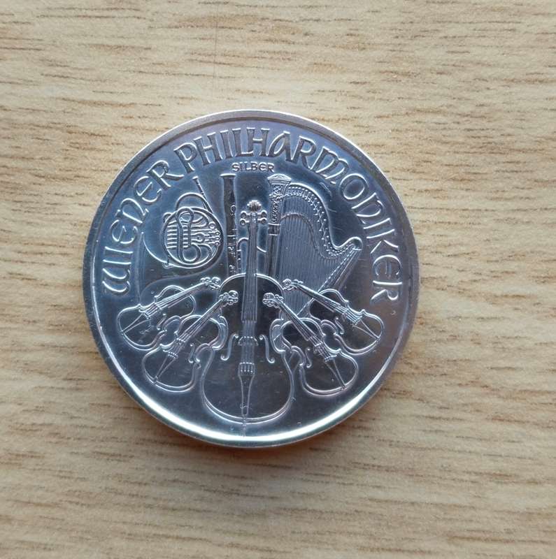Republic Osterreich 1 OZ Fine Silver 2013 1.50 Euro