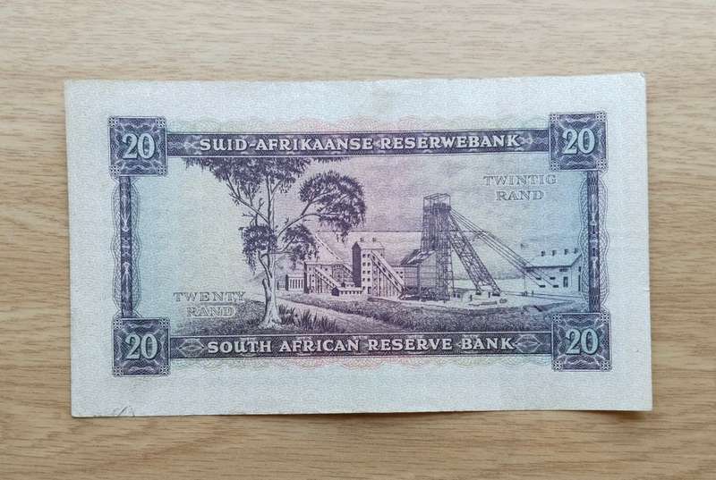 South Africa Stals Old R20 Bank Note. Good Condition. 639