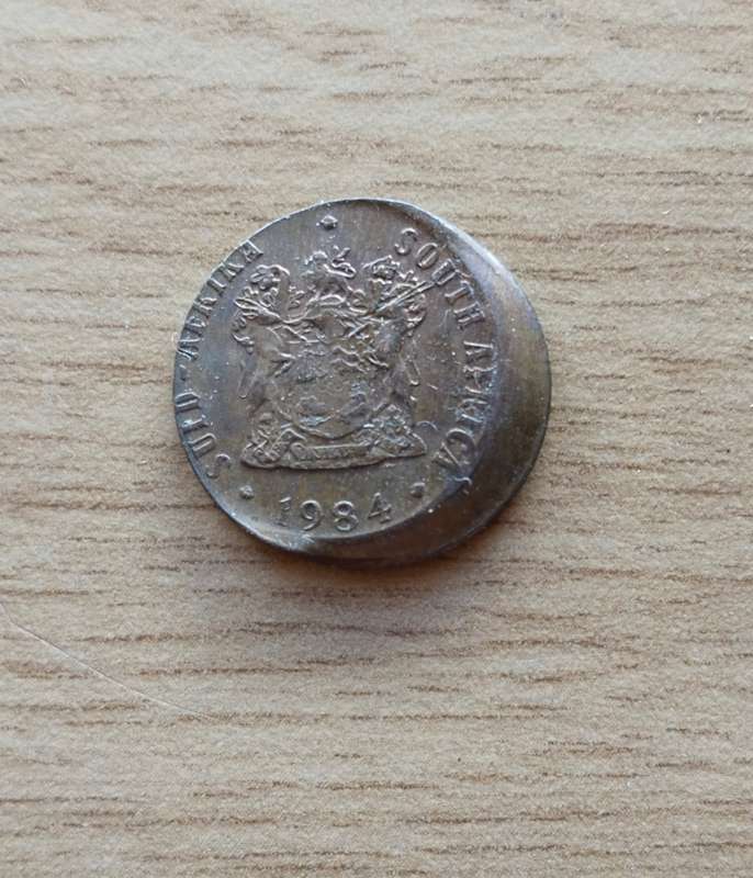 Error 1984 South Africa One Cent.