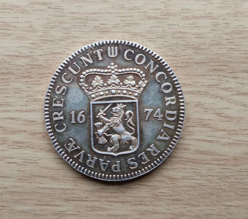 Concordia 1674 Commemorate Silver Medal.
