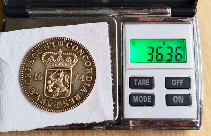 Concordia 1674 Commemorate Silver Medal.