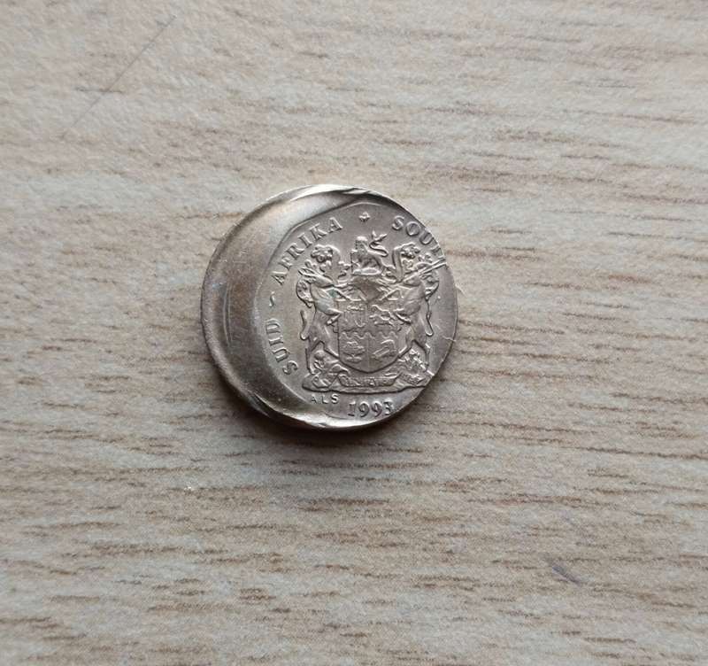 Error South Africa 1993 10 Cents.