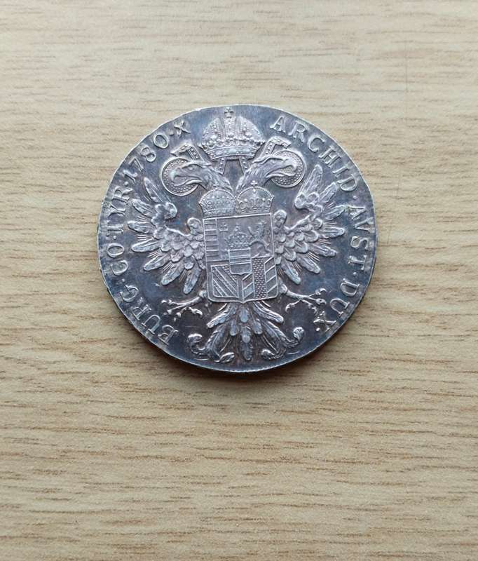 Austria 1780 Silver Thaler. Restrike