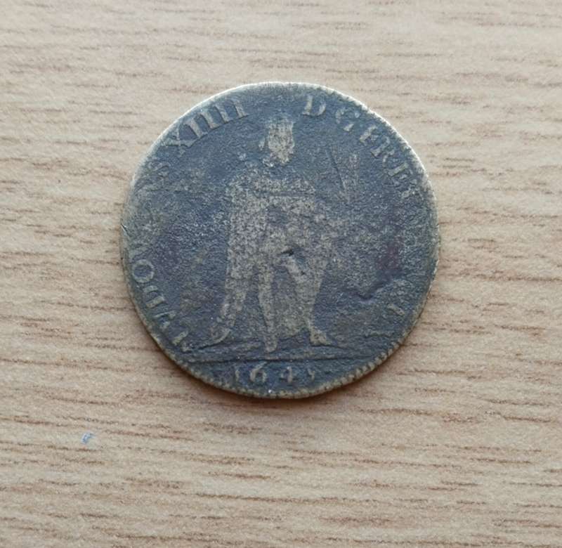 Henri III Cambre des comptes 1649 (9?) Token