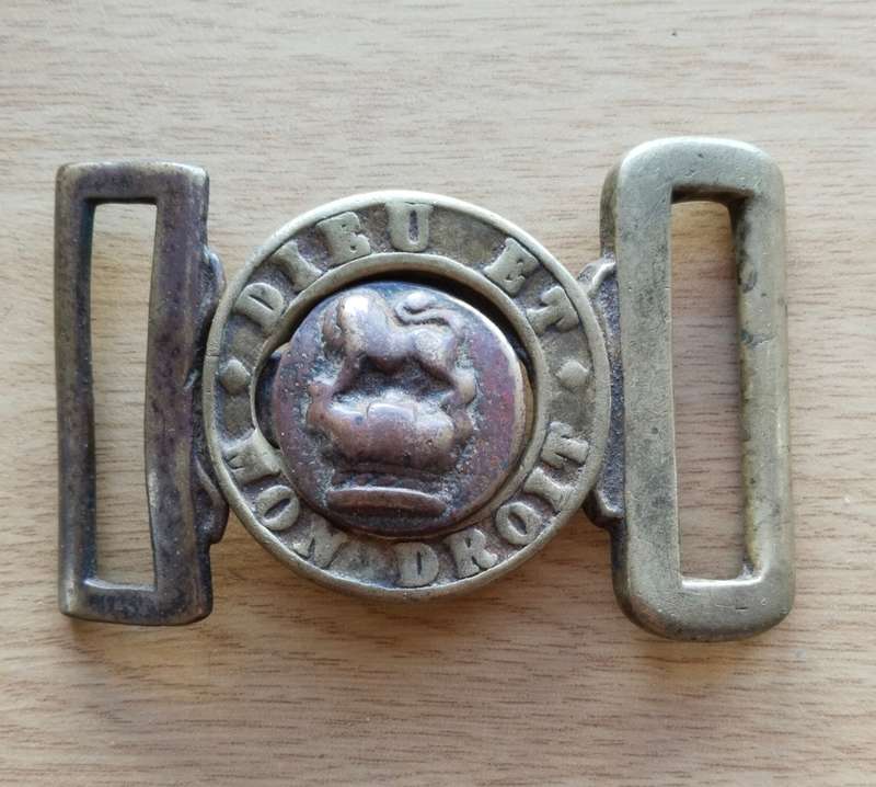 British Army Belt buckle used in Boer War
