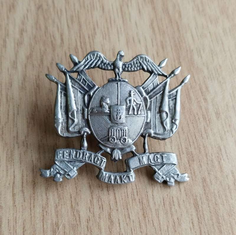 ZAR Boer War Cap Badge. Staats Artillery. Rare.