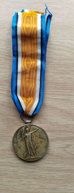 WW1 Medal awarded to BURG. F.A.J. NELL 5DE Z.A.R.