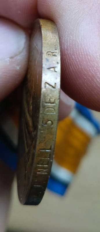WW1 Medal awarded to BURG. F.A.J. NELL 5DE Z.A.R.
