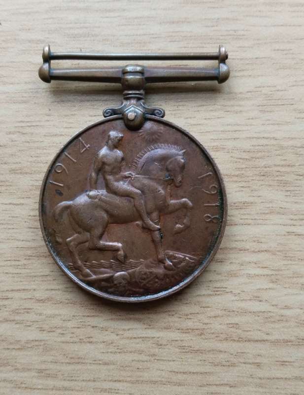 WW1 Medal awarded to 20111 PTE. F. NKOALE S.A.N.L.O.