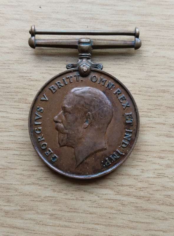 WW1 Medal awarded to 20111 PTE. F. NKOALE S.A.N.L.O.