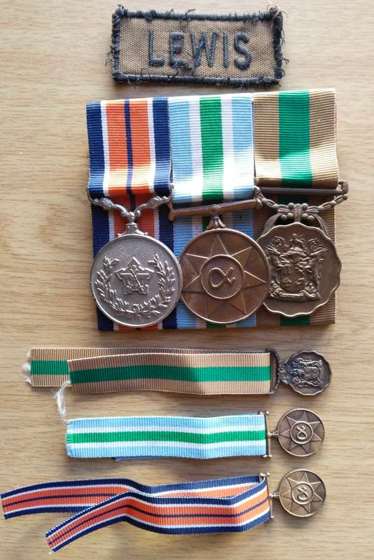 United Nations Large collection of medals and paperwork awarded to H.J. Lewis