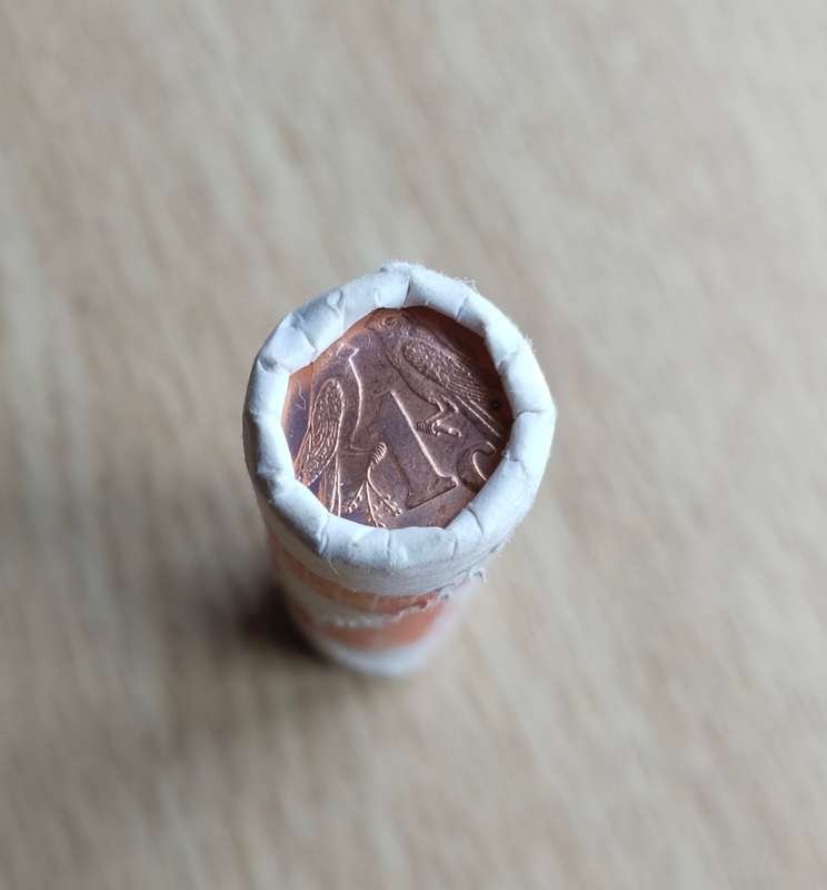 South Africa Trust Bank Full Unopened 1cents roll. Date unknown.