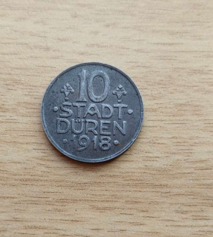 Germany Stad Duren 1918 ( 10 Pfennig)