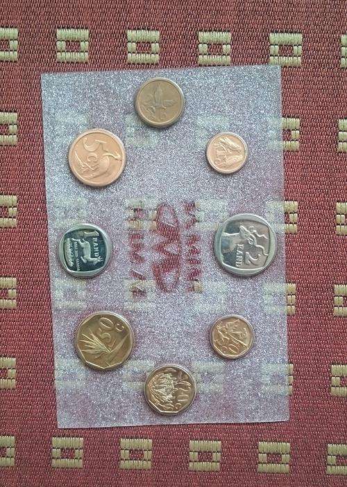 1990 south Africa proof mint pack.