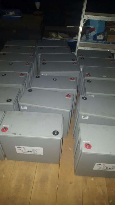 120Ah 12V Deep Cycle AGM Batteries - Enersys DataSafe HX500