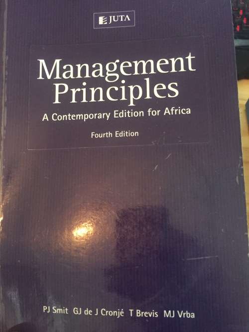 Unisa Textbooks - General Principles of Commercial Law & Management Principles