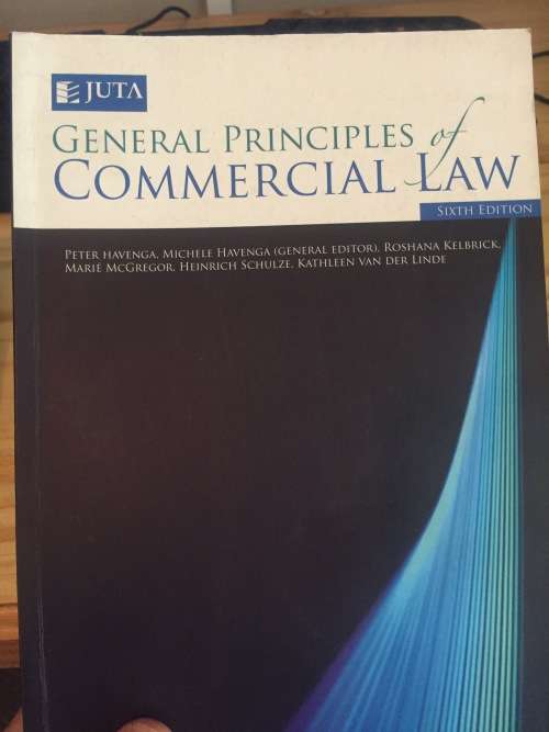Unisa Textbooks - General Principles of Commercial Law & Management Principles