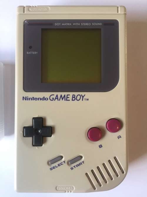 ORIGINAL GAMEBOY - Game Boy (DMG-01) with Pokemon Blue (collectors item) - retro