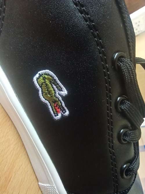 LACOSTE synthetic leather sneakers worth 1500