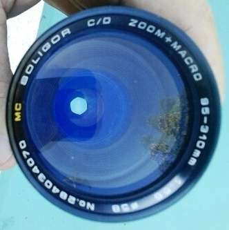 SOLIGOR MACRO ZOOM 95-310mm LENS (FIT MINOLTA)
