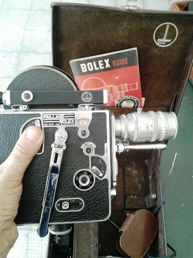 Bolex Paillard H16 16mm movie camera w/ lenses Light meter  +Guide + more   IN ORIGINAL LEATHER CASE