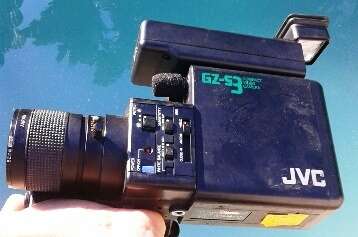 VINTAGE JVC SATICON VIDEO CAMERA