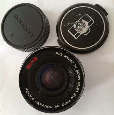 KONICA HEXANON   AR 40mm  F35 LENS