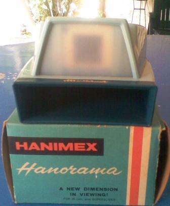 ANTIQUE 35mm SLIDE VIEWER   (HANIMEX HAMORANA)