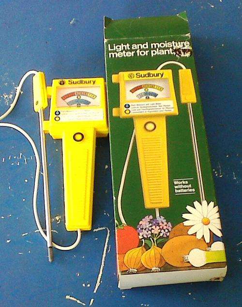 SUDBURY PLANT'S  LIGHT MOISTER METER