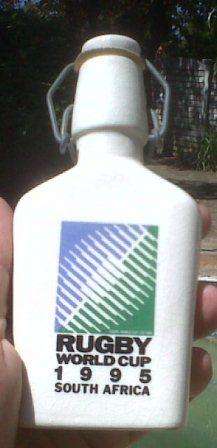1995 RUGBY WORLD FLASK