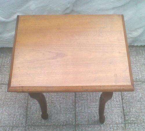 Vintage Antique SIDE TABLE 320X420x430mm high Meranti Top