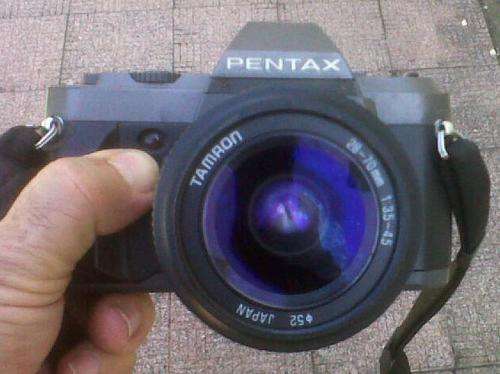 PENTAX  P30 T Camera with TAMRON ZOOM 28-70  LENS+ BAG