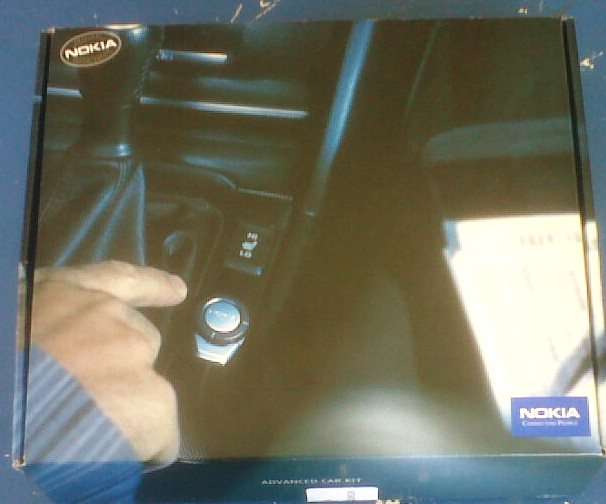 Nokia CK-7W Bluetooth Wireless Hands-Free Car Kit (NEVER USED)