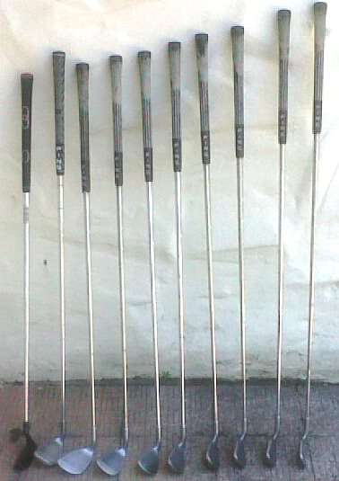 GOLF CLUBS   PRECISION 1,3,5,6,7,8,9 ,+SW, + W + PUTTER ( PING GRIPS)