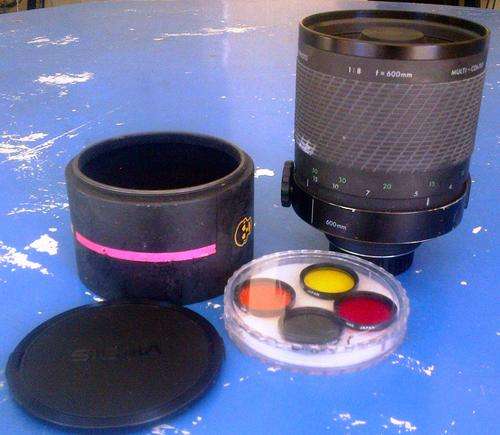 Sigma f8 600mm Mirror TELEPHOTO Lens (P/K MOUNT)