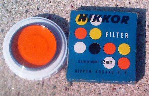 NIKKOR  COLOUR FILTER 52mm