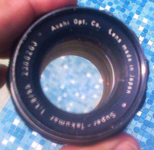 Asahi Opt Co Japan  Pentax  Super Takumar 1:1.8/55 Screw Fit .