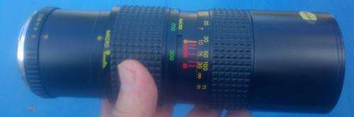 OSAWA 85-300 ZOOM LENS  (K  MOUNT) PENTAX